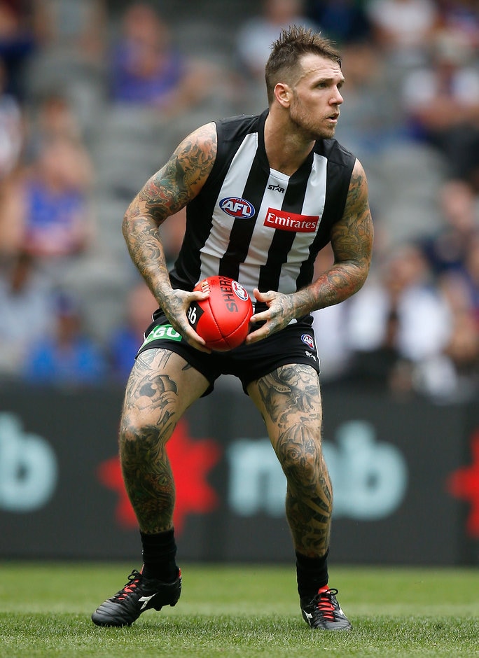 AFL 2016 NAB Challenge - Collingwood v Western Bulldogs Dane Swan says he's a 50-50 chance of playing on in 2017 - ${keywords}